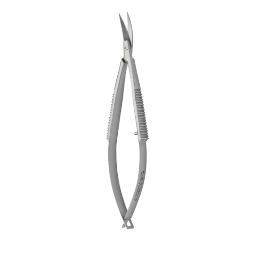 Castroviejo Spring Scissors - Sharply Curved Up