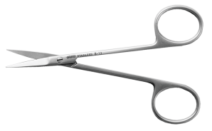 NAPOX Iris scissors curved both sharp