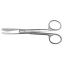 NAPOX Curved scissors both blunt(Cooper)