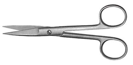 NAPOX Curved scissors both sharp