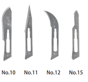 Spare blade scalpel 10-15