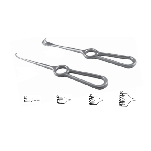 NAPOX kochel claw blunt retractors