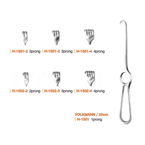 VOLKMANN - 볼크만리트렉터 1Prong 20cm Sharp