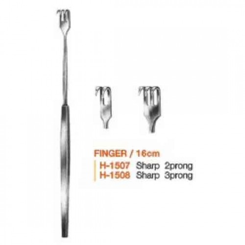 FINGER-핸드리트렉터 2Prong 16cm blunt