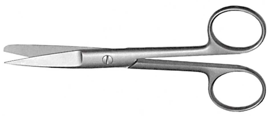 Leprex Curved scissors sharp/blunt