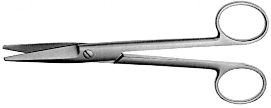 Leprex Mayo curved scissors