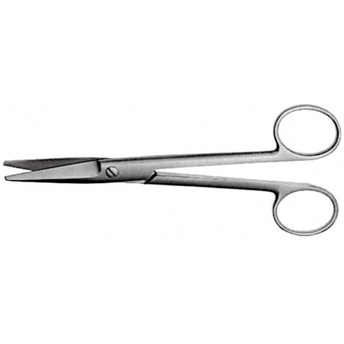 Leprex Mayo curved scissors