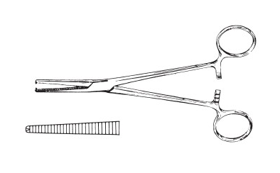 Leprex Straight kochel hemostat forceps