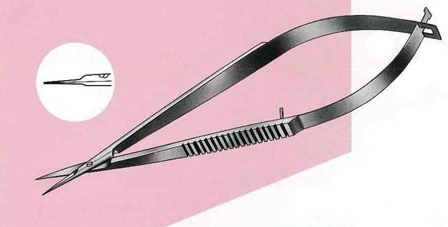 Leprex Micro scissors straight type