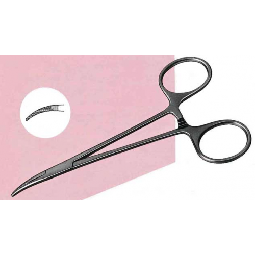 Leprex Micro forceps curved type