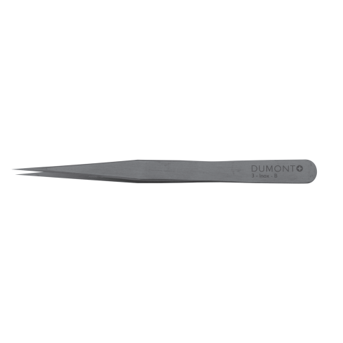 Sharp tweezers No.3 INOX 120mm