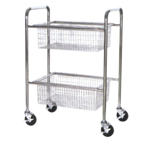 바스켓 카트 SUS Wire Basket Cart